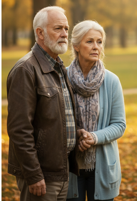 Worried couple thinking about retirement